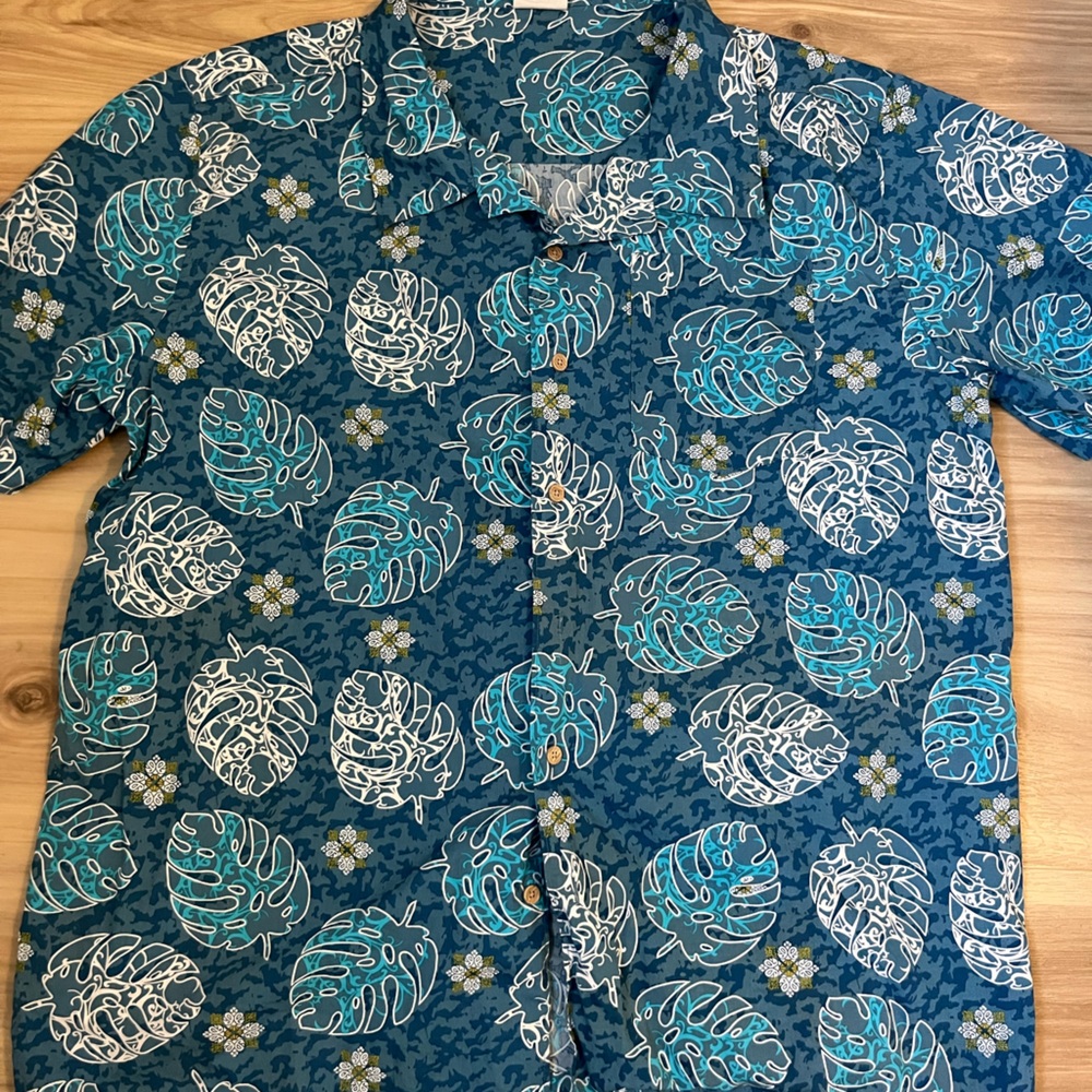 Barefoot in paradise Hawaiian shirt XXL